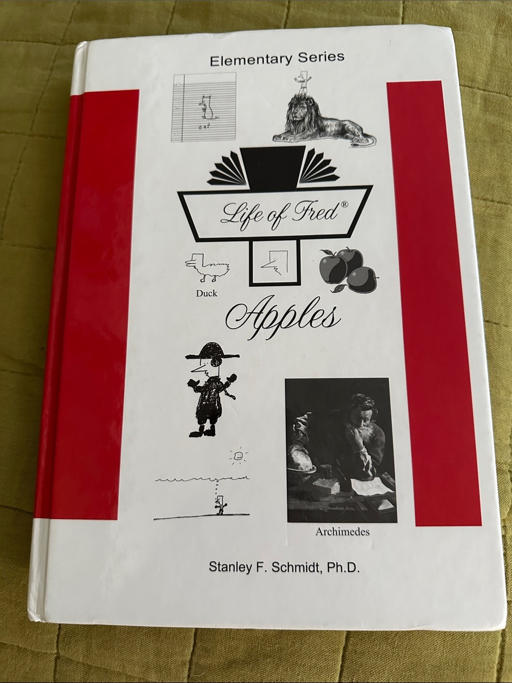 Apples Elementary Series Kids Book - Red and White